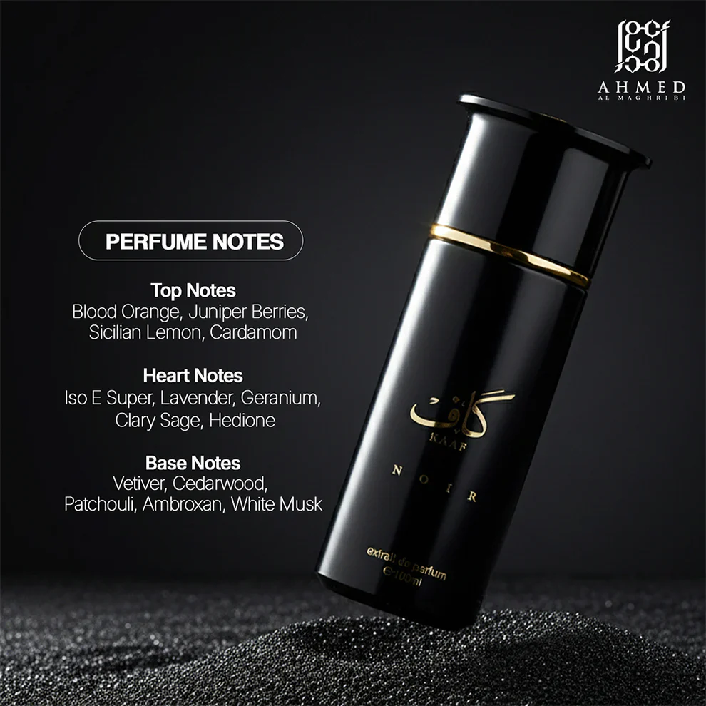 Kaaf Noir Extrait de Parfum - 100ML by Ahmed al Maghribi - Image 4