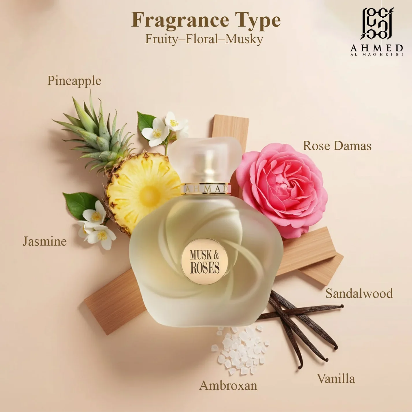 Musk & Roses Extrait de Parfum - 75ML for Elegant Romance - Image 4