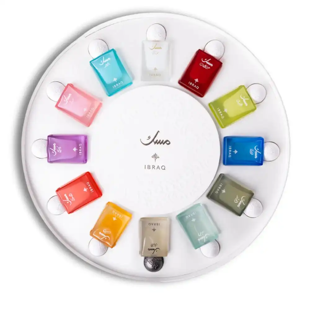 Eid Musk Fragrance Gift Set 12 in 1 by IBRAQ - Image 4