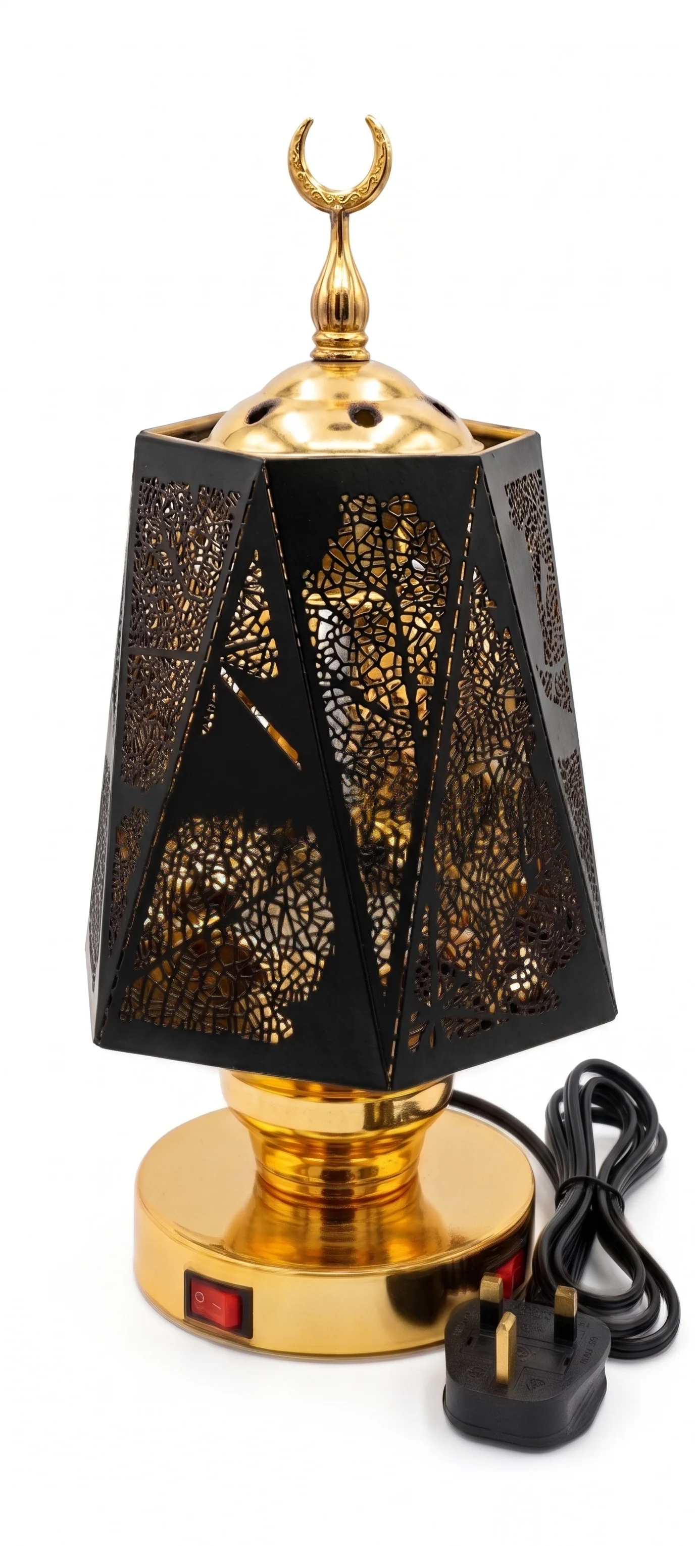 Electric Bakhoor Burner Lamp for Fragrance and Light