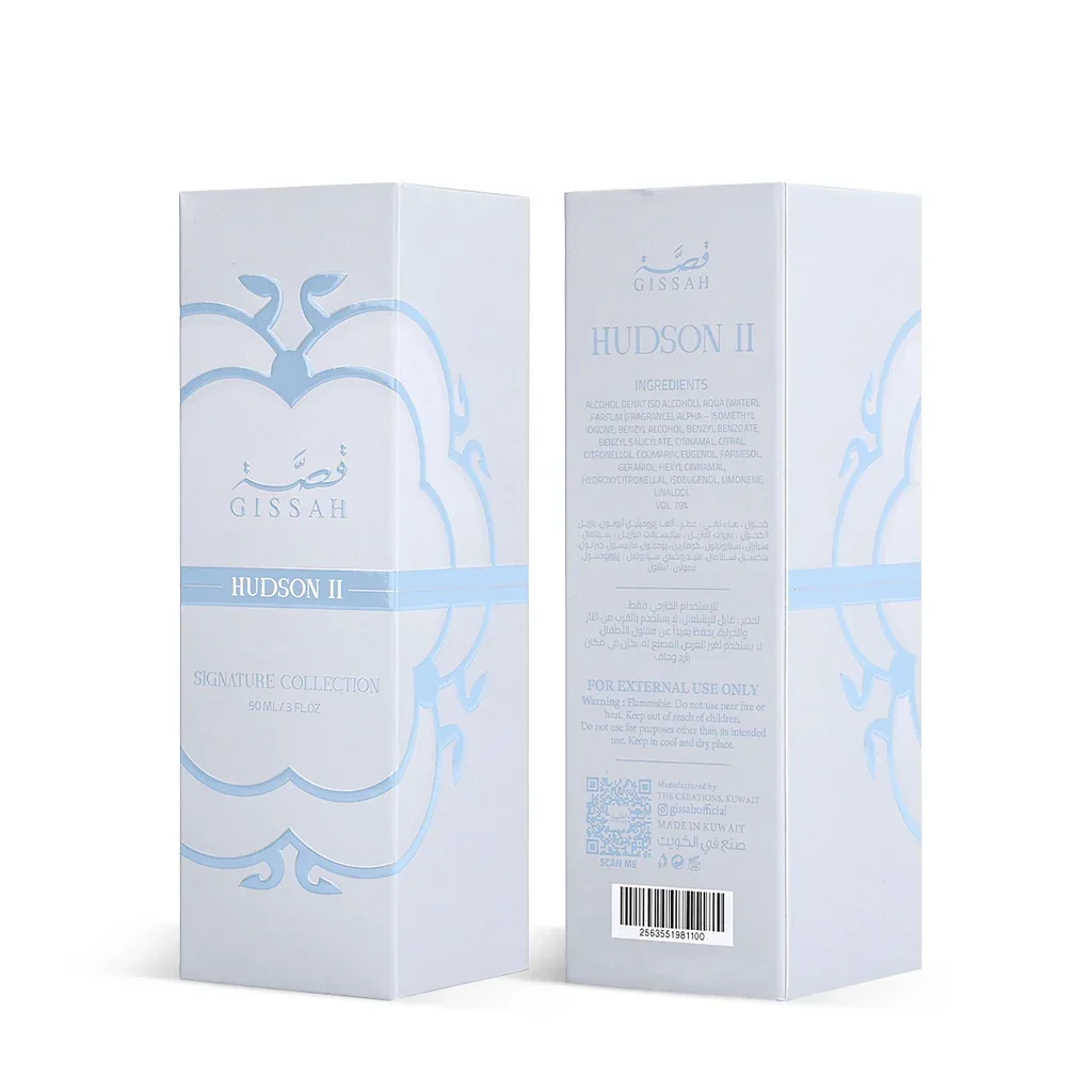 Gissah Hudson II Eau De Parfum 90ml - Unisex Amber Floral Fruity Fragrance - Image 2