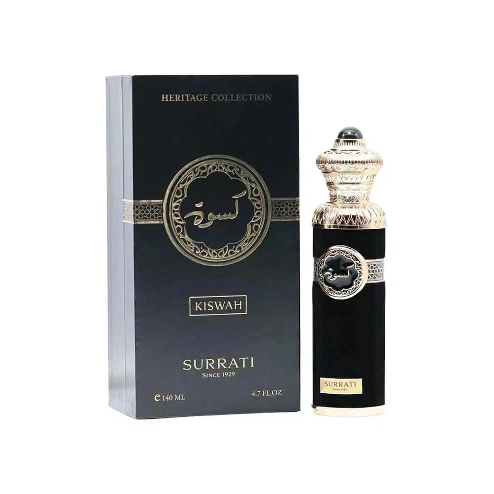 Kiswah Eau de Parfum 140ml by Surrati - Warm Amber Blend
