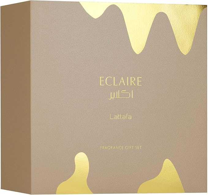 Lattafa Eclaire Gift Set – 100ml Eau de Parfum, 12ml Travel Spray & 50ml Hair Mist - Sweet Gourmand Vanilla, Caramel - Image 3