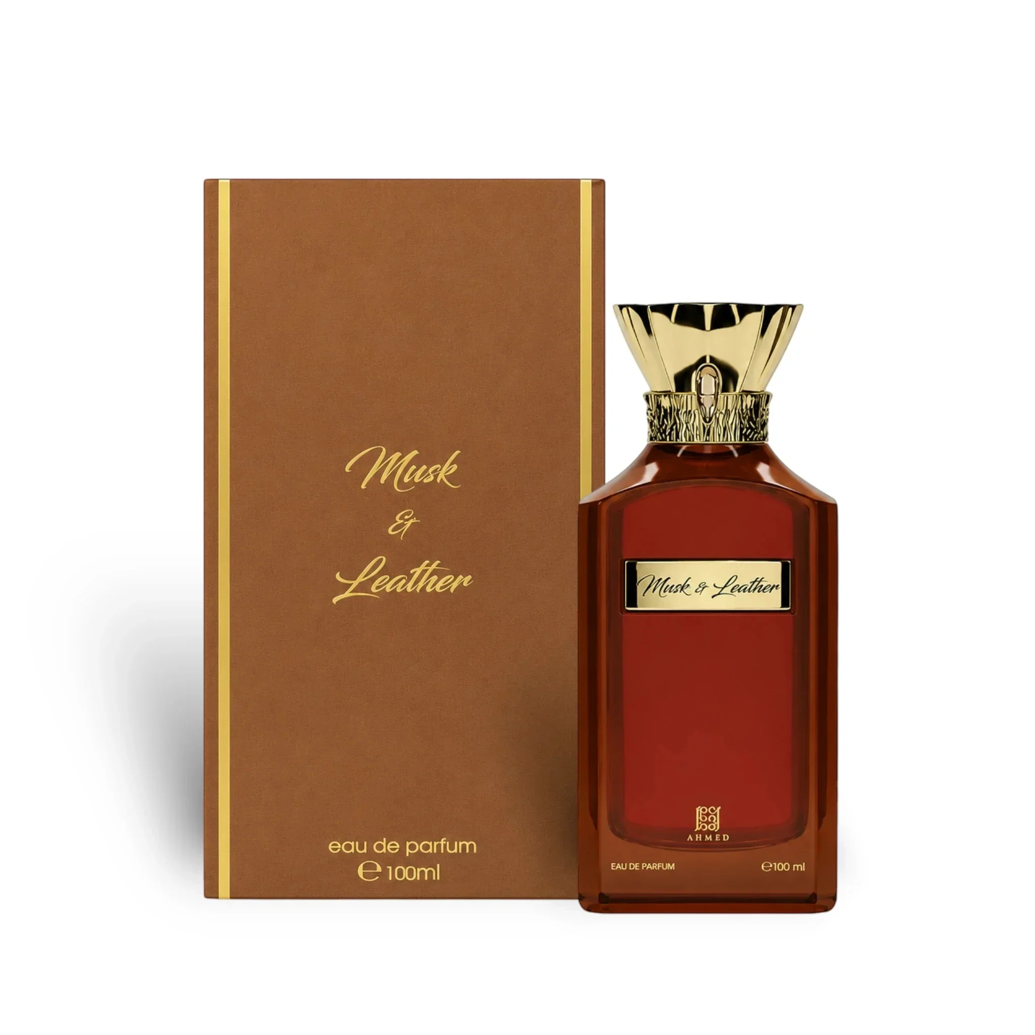Musk And Leather Eau de Parfum 100ml by Ahmed Al Maghribi