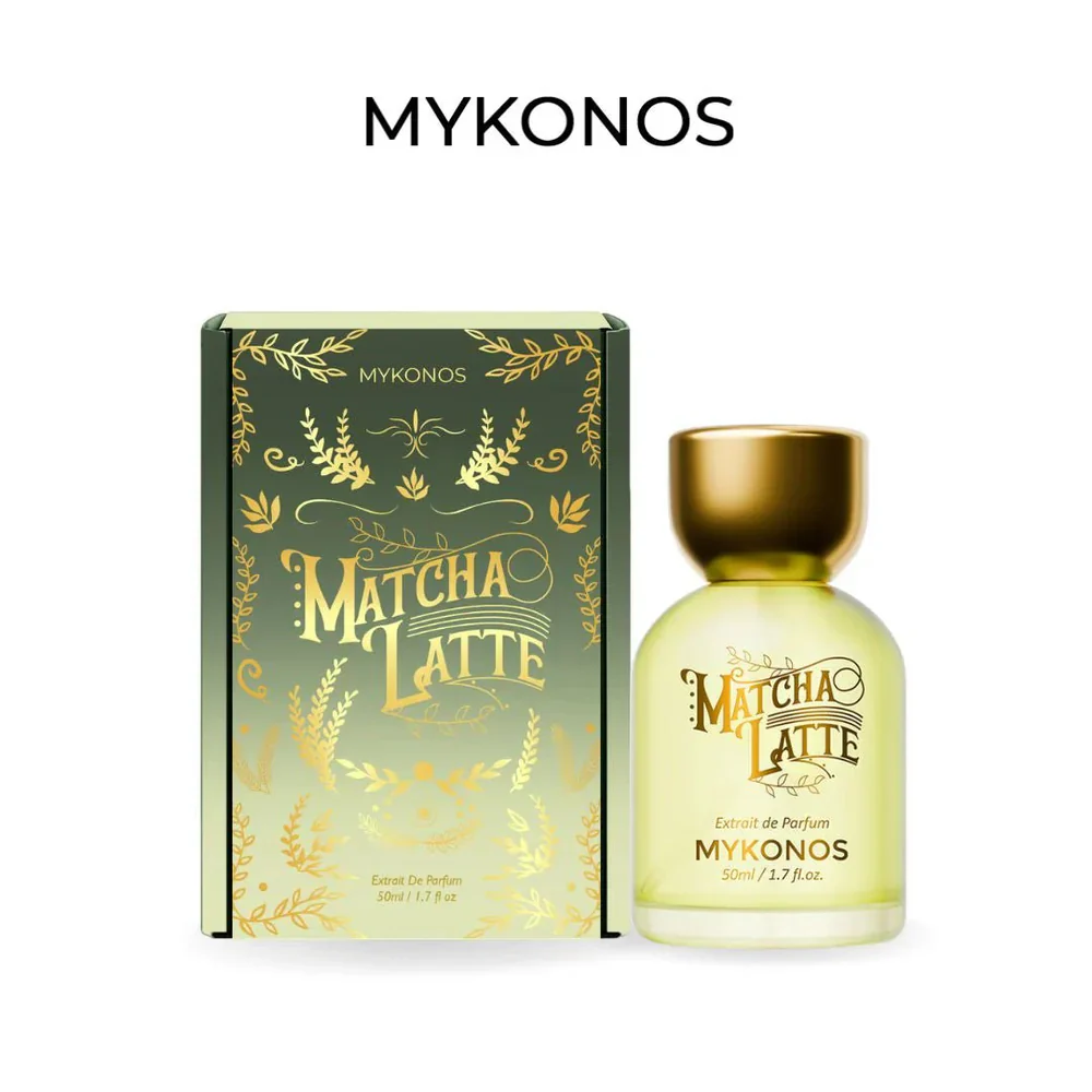 Mykonos Matcha Latte EDP 50ml - Unique Gourmand Fragrance