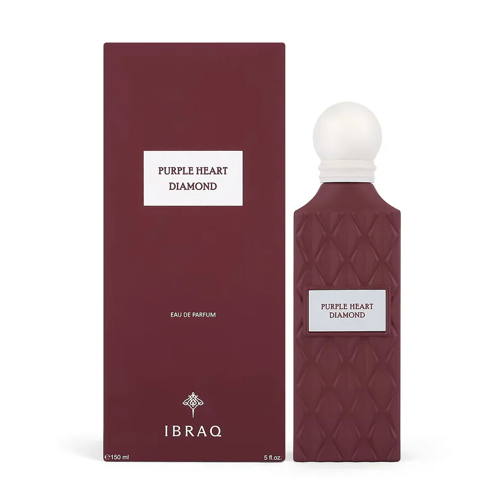 Purple Heart Diamond EDP - Elegant Unisex Fragrance 150ml - Image 2