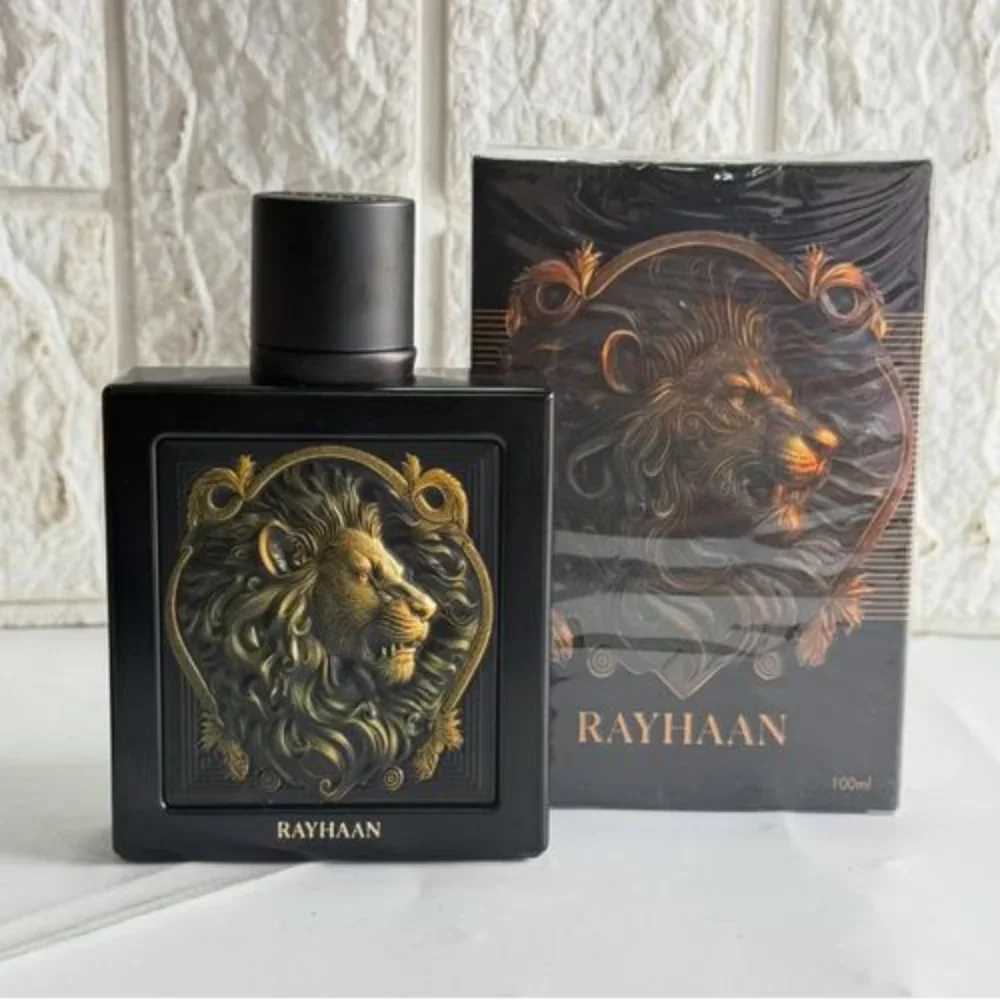 Rayhaan Lion EDP 100ml - Elegant Woody Fragrance