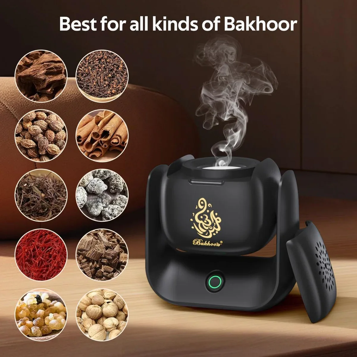 Electric Bakhoor Burner for Oud and Bukhoor Use - Image 5