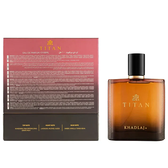 Khadlaj Titan Perfume 100ml EDP for Men - Bold Fragrance - Image 3