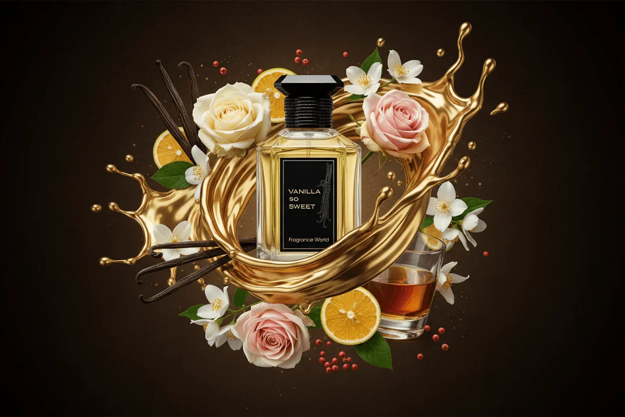 Vanilla So Sweet - Unisex Vanilla Perfume by Fragrance World - Image 2