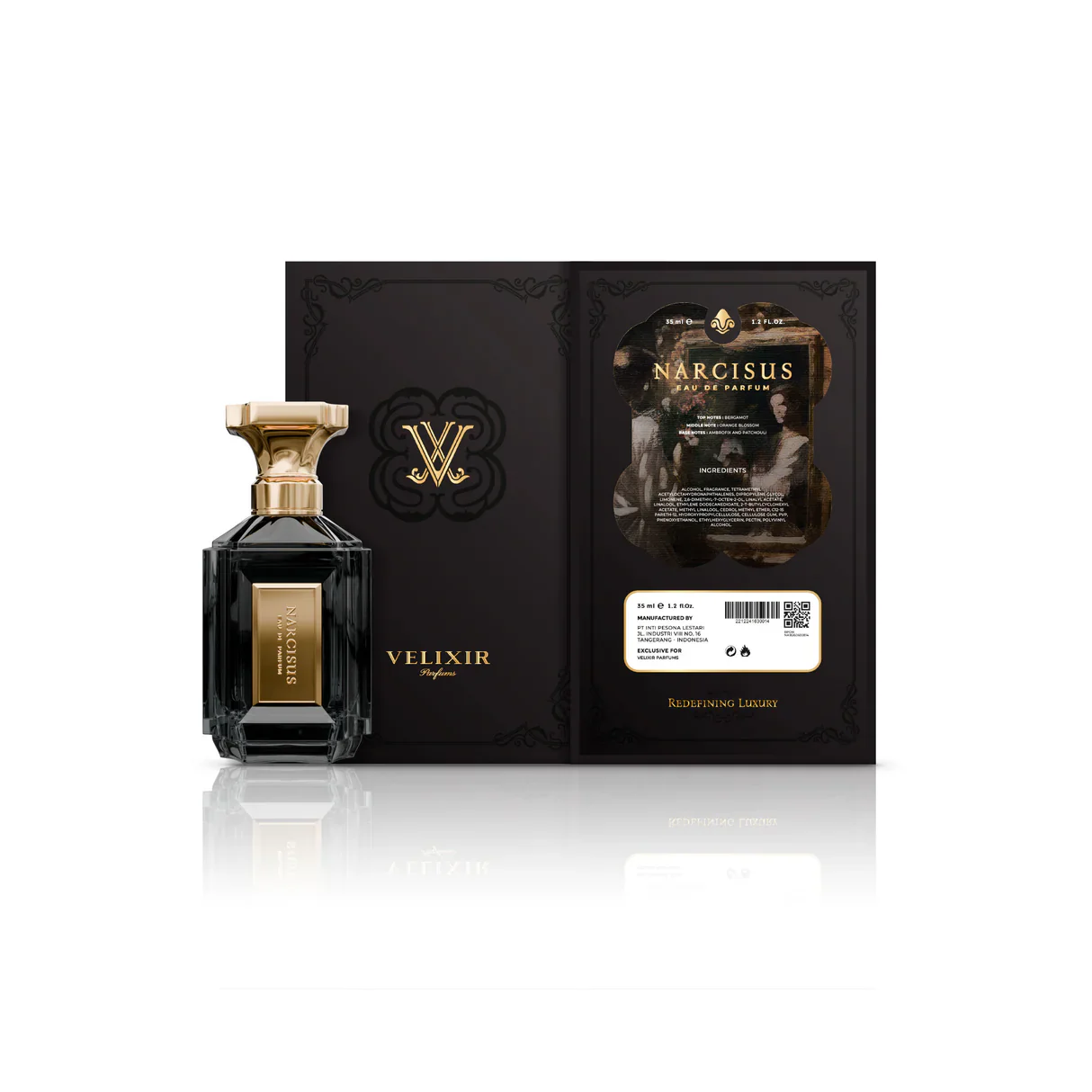 Velixir Narcisus Eau De Parfum for Unisex 100ml - Image 3